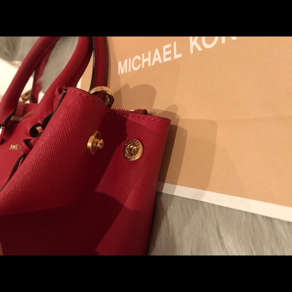 Michael Kors Sutton Medium Satchel Bag - Picture 8 of 8